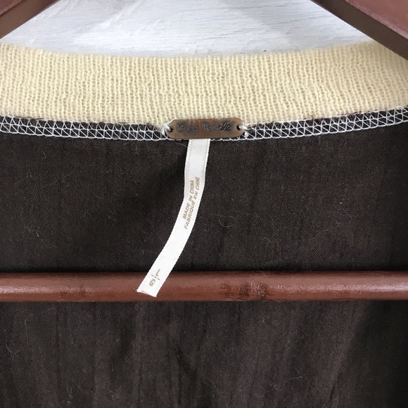 Free People Wool Alpaca Blend Snap Button Cardigan - Picture 3 of 6